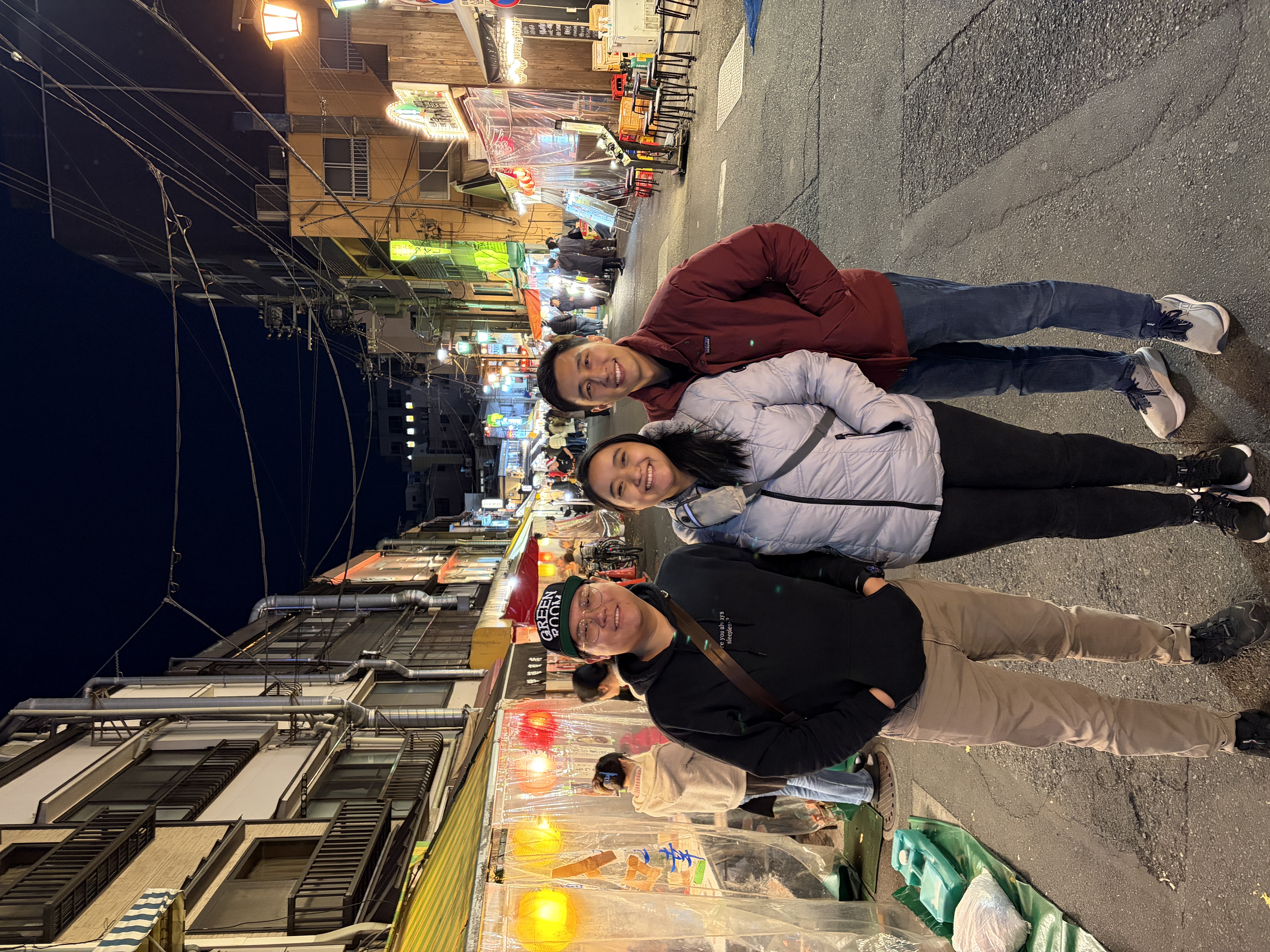 Tokyo night street food