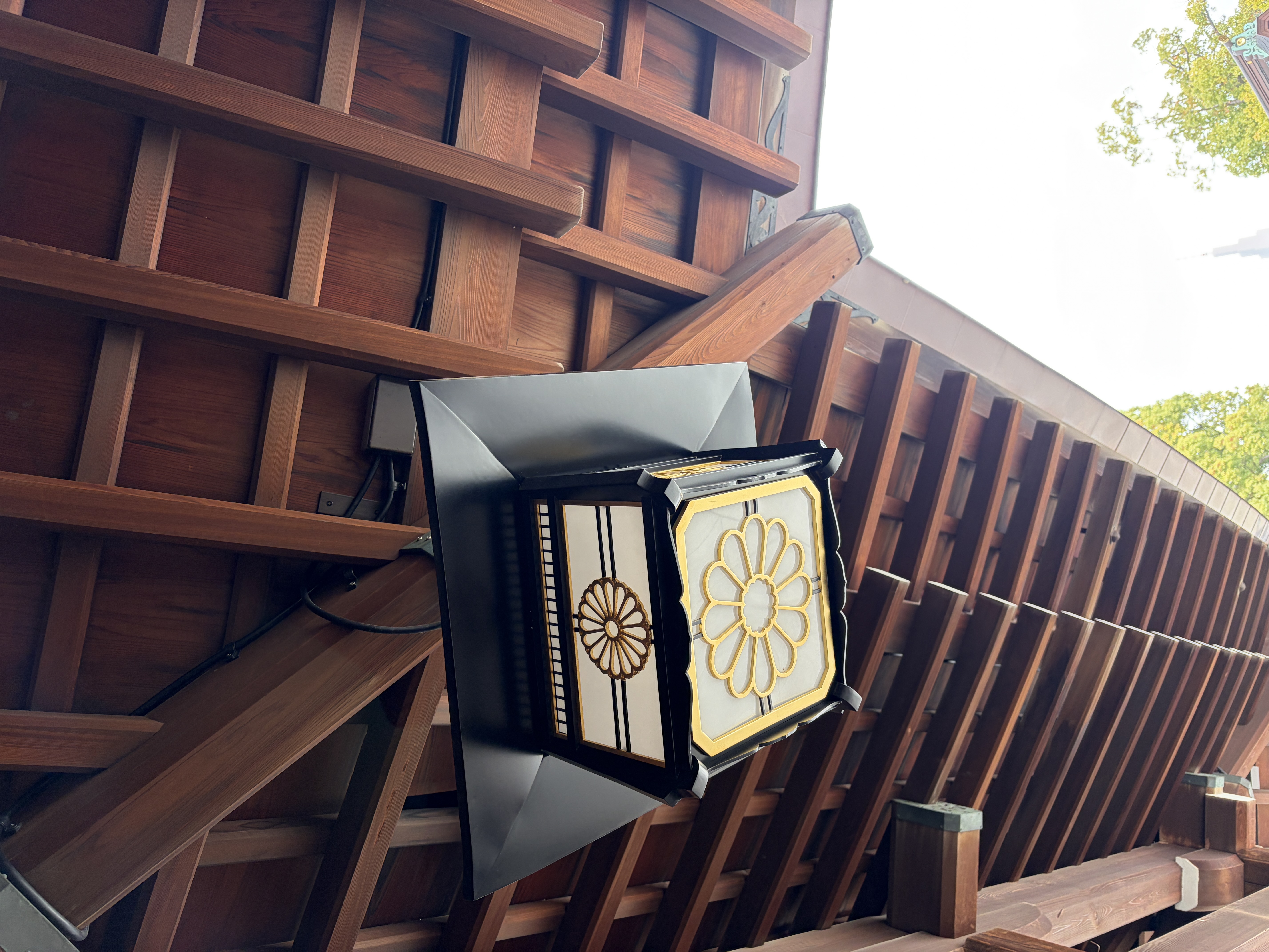 Shrine lantern detail